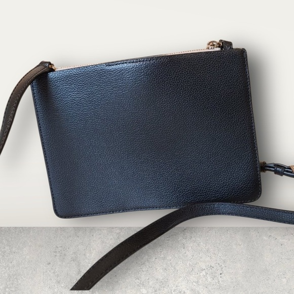 Kate Spade Eva Purse Black Leather WKRU6010 Crossbody Bag - Picture 12 of 16